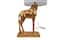 Hello Honey® 27.8" Gold Giraffe Lamp with Linen Shade